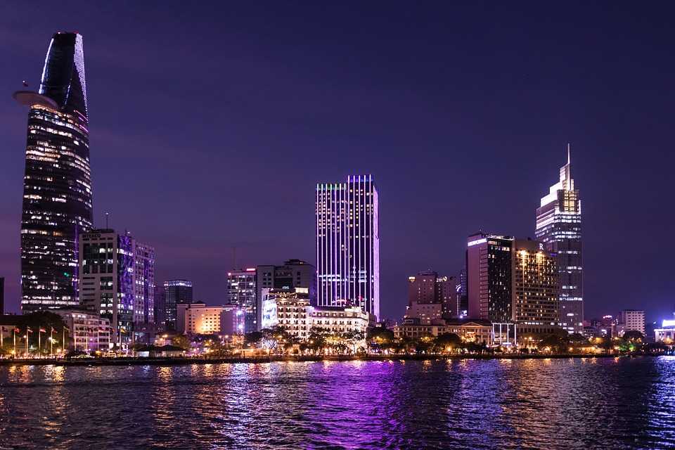 Saigon River Ho Chi Minh City Vietnam