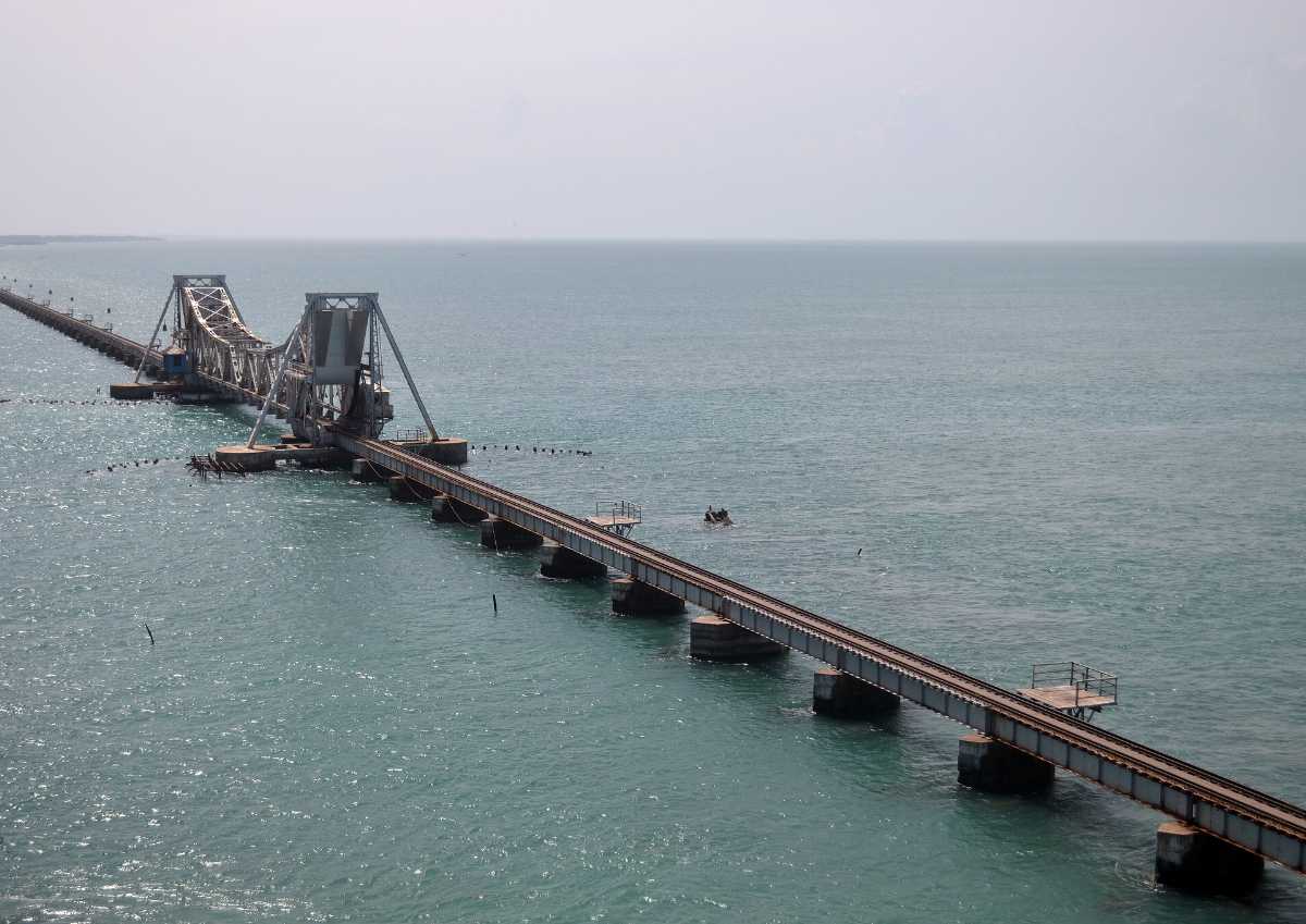 Railway Bridge in Rameshwaram