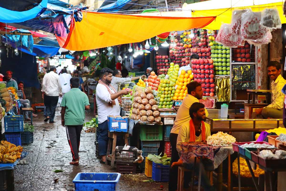 The Mahabaleshwar Vegetable And Fruit Market