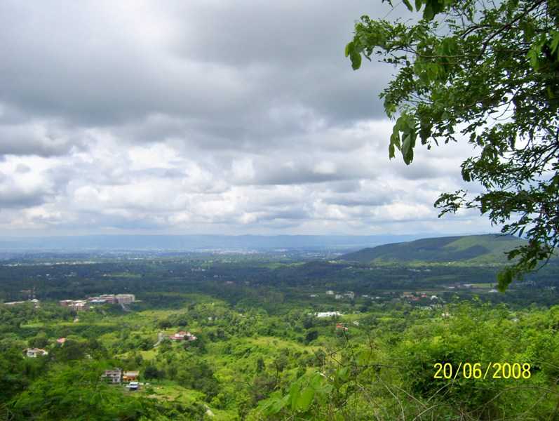 A cloudy view of Dehradun