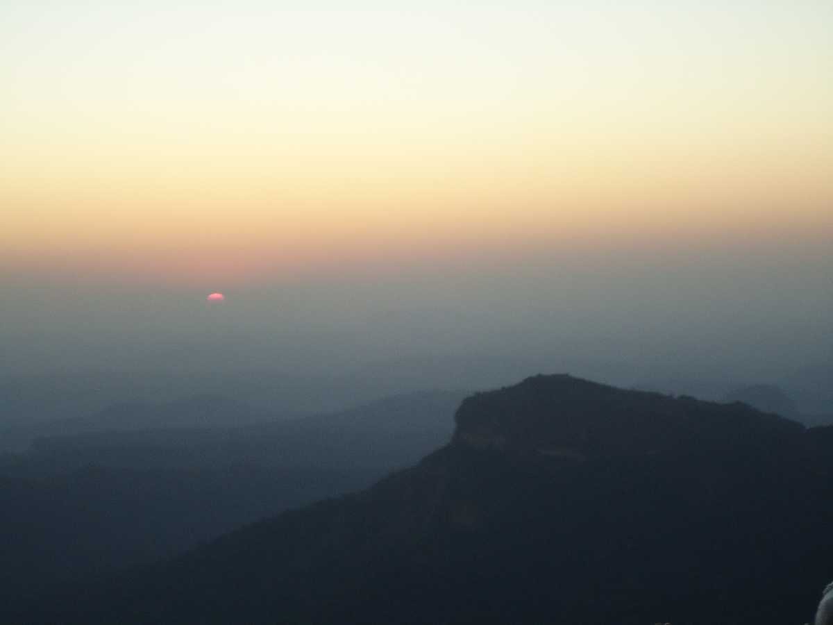 Sunset view from Dhupgarh, Madhya Pradesh