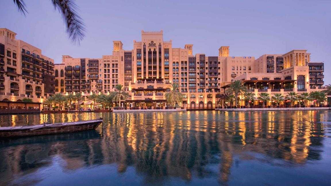 View from the pool, Madinat Jumeirah