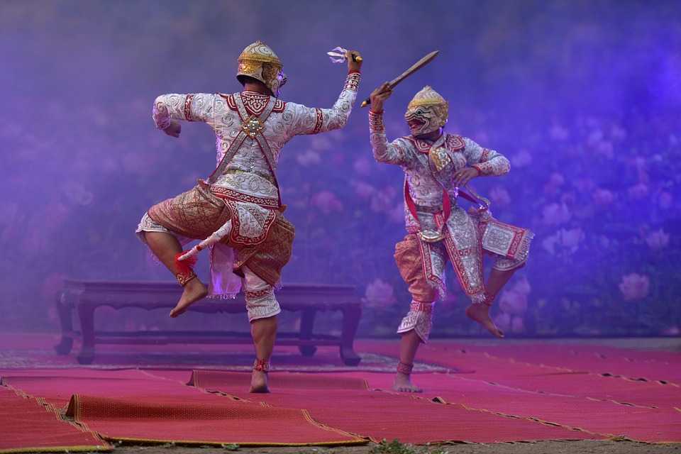 'Khon Dance, Dances in Thailand'