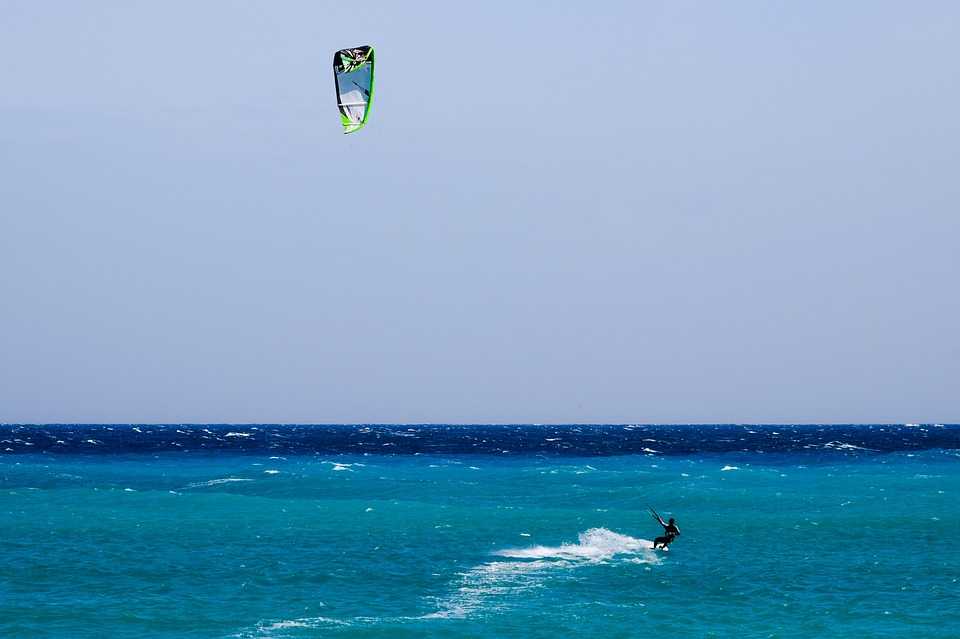 Kitesurfing in Rayong, Thailand