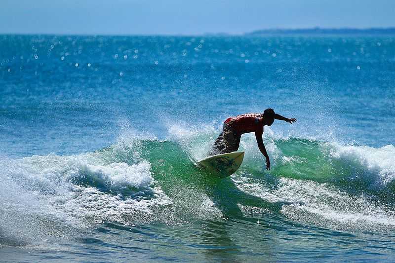 Surfing in Bali, Kuta Beach