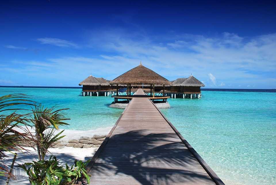 Ocean villa at Maldives