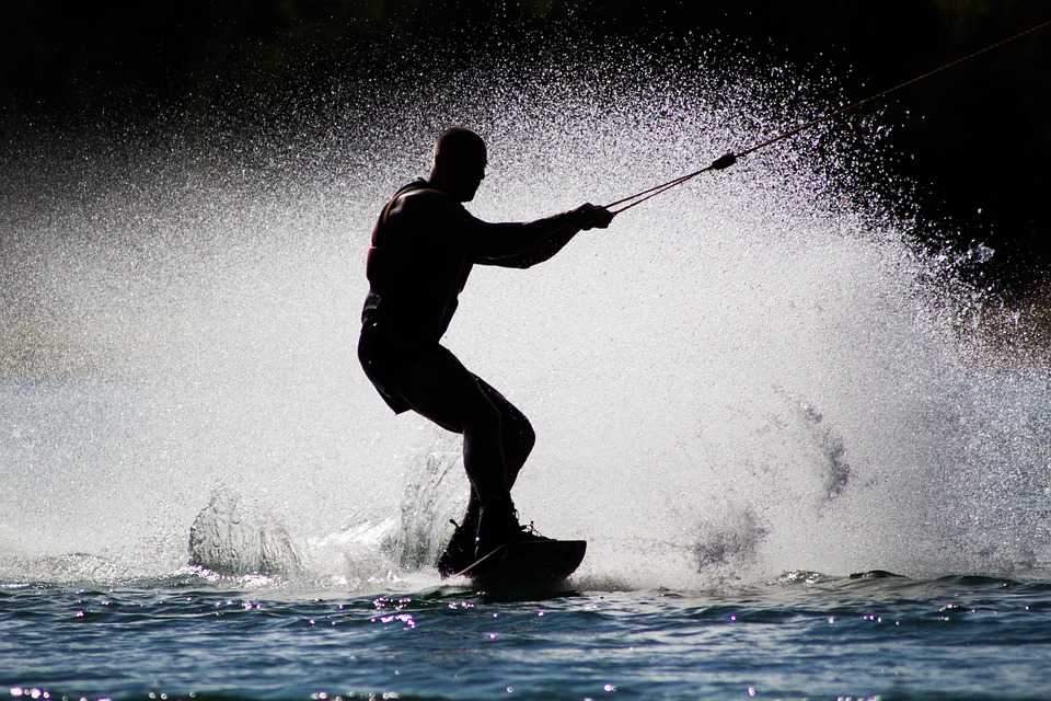 Wakeboarding in Maldives