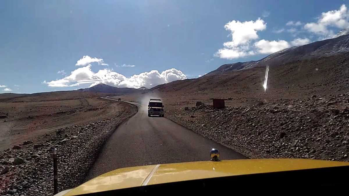 Donkia La, Highest motorable roads in India