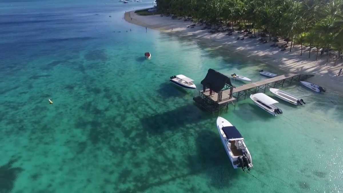 Plage de Trou aux Biches, Mauritius