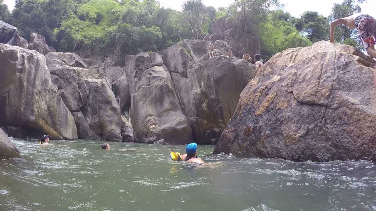 Ba Ho Waterfalls Swimming