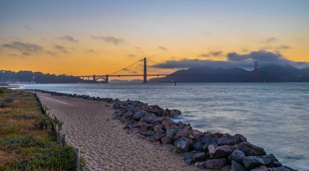 Crissy Field Beach, San Francisco -