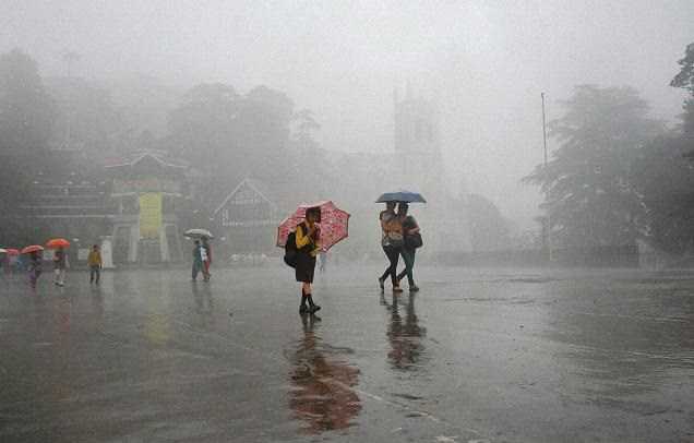 Monsoon in Shimla