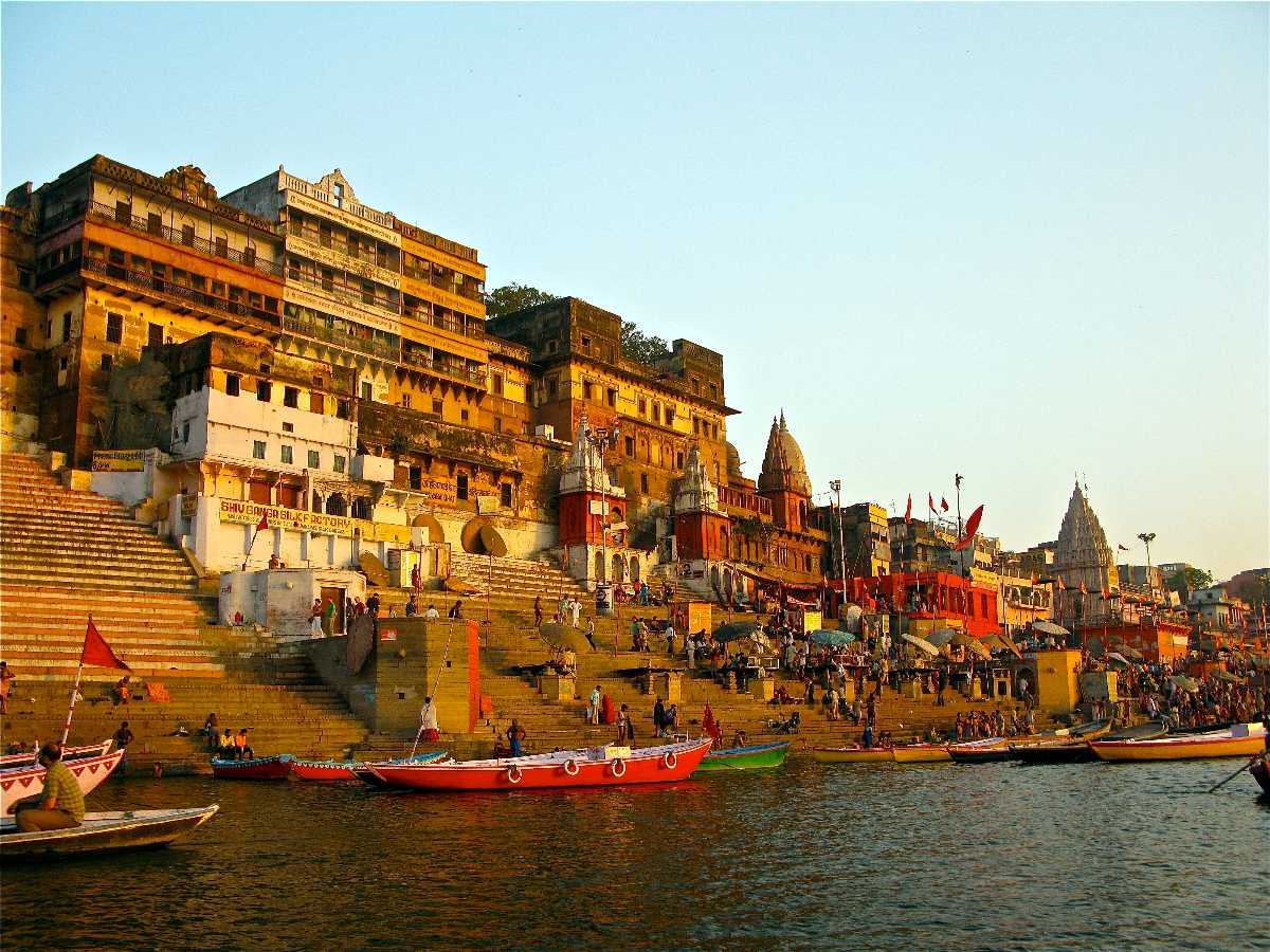 Ahilya Ghat by the Ganges