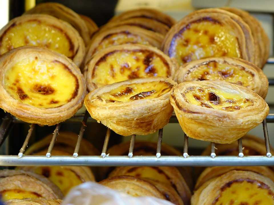 Portuguese egg tarts