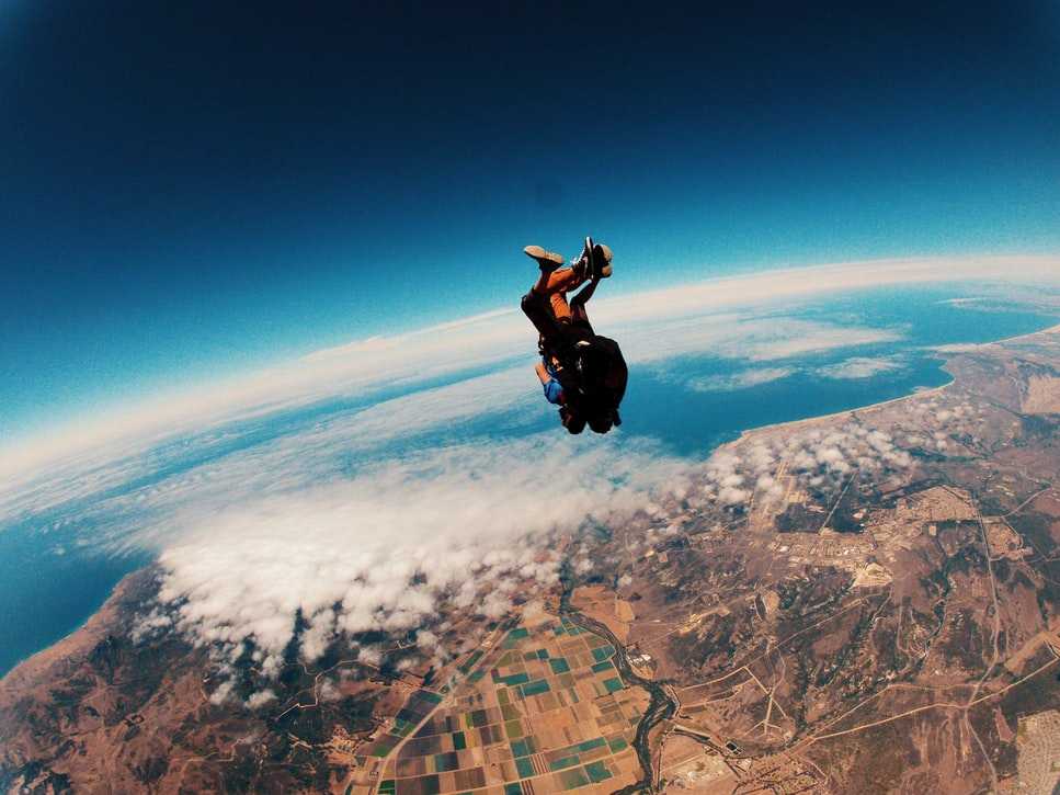 Skydiving in India