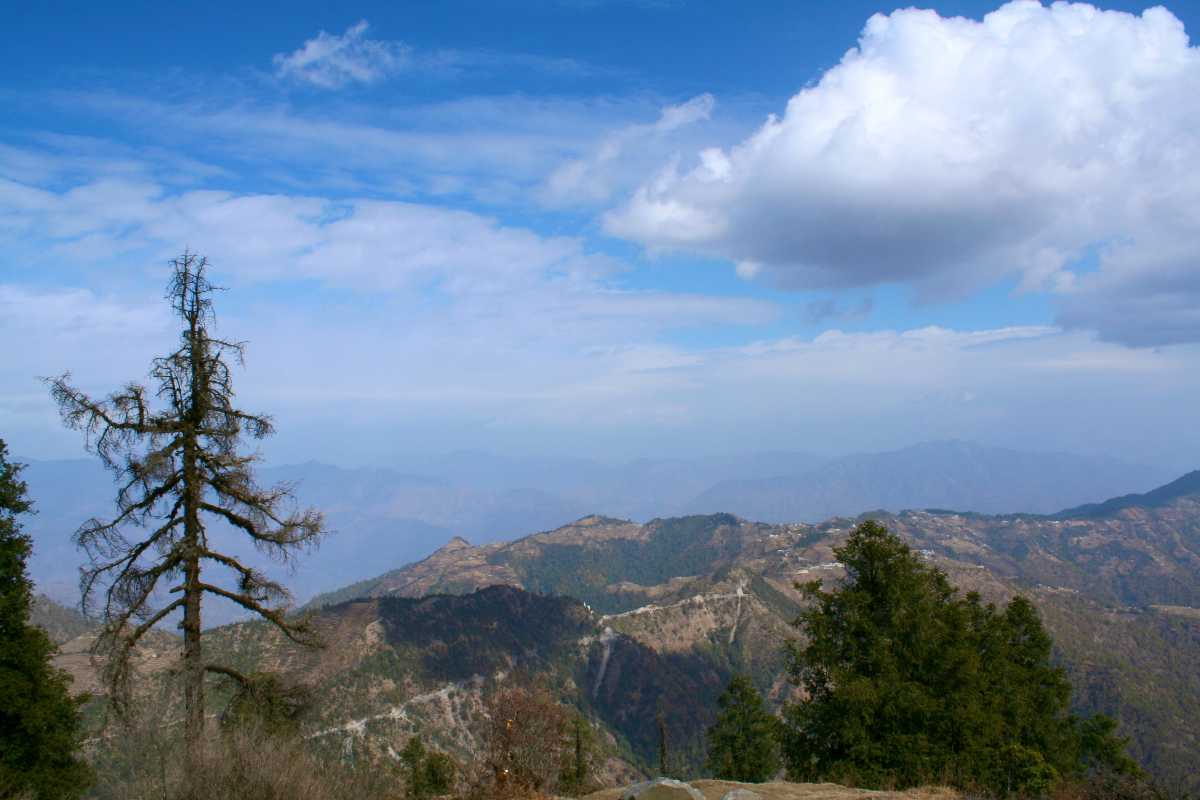 View from Dhanaulti, Uttarakhand