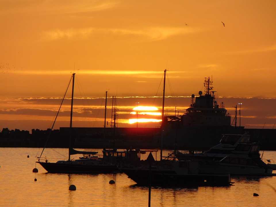 Sunset at Langkawi Fisherman's Wharf