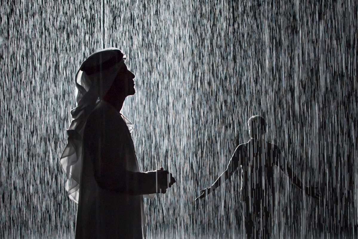 Rain Room at Sharjah Art Foudation