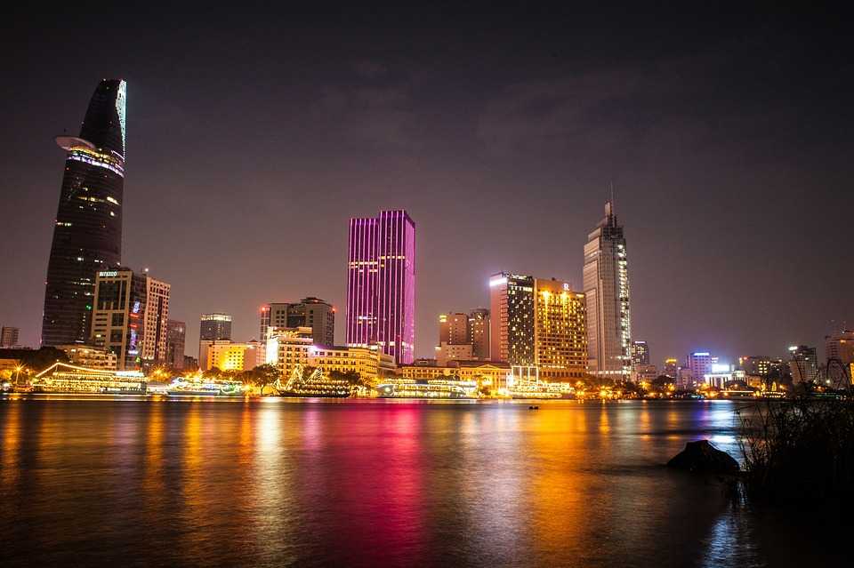 Saigon River at Night, Ho Chi Minh Nightlife