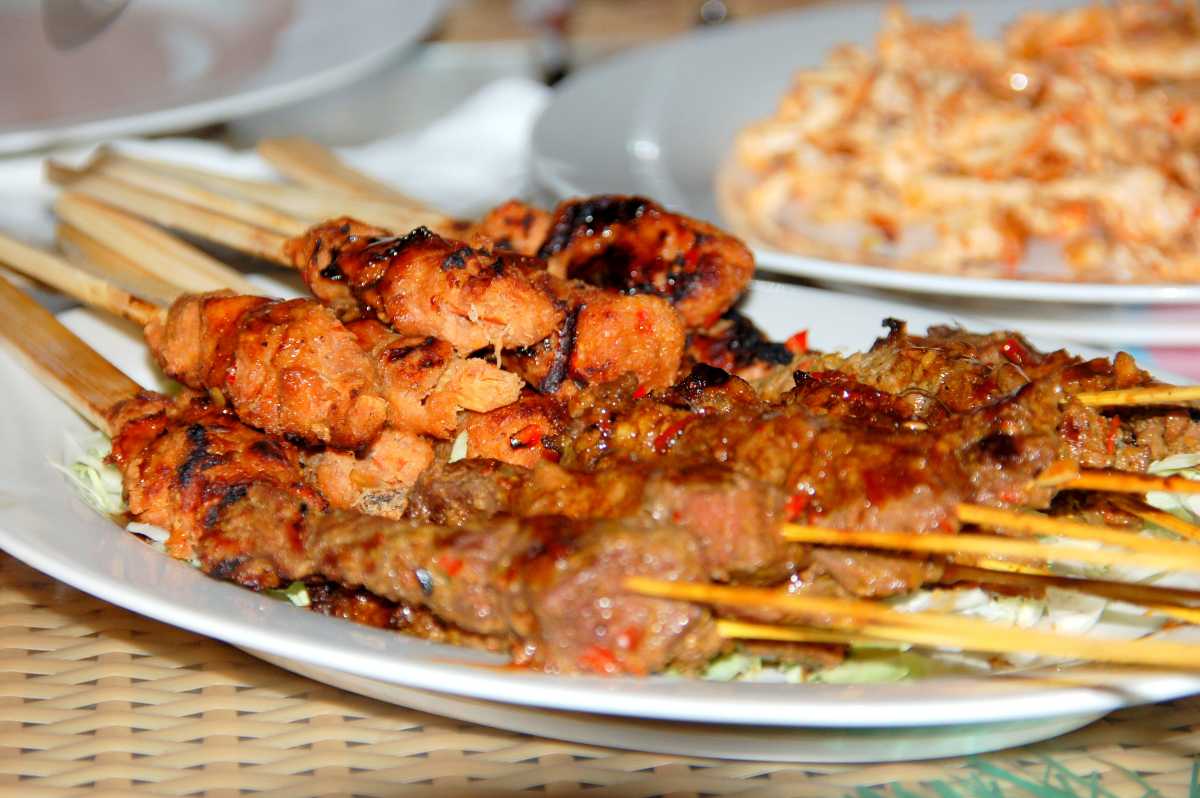 Sate, Street Food in Bali