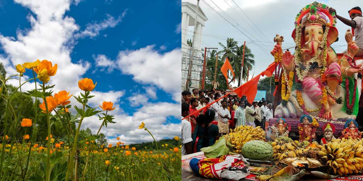 september month trip in india