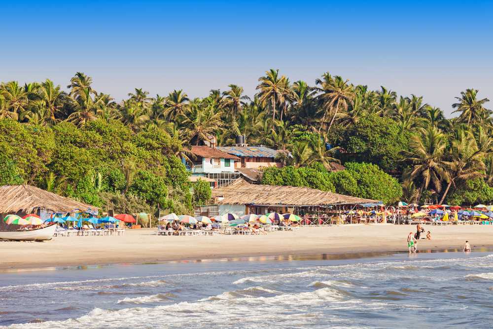 tourist places near calangute beach goa