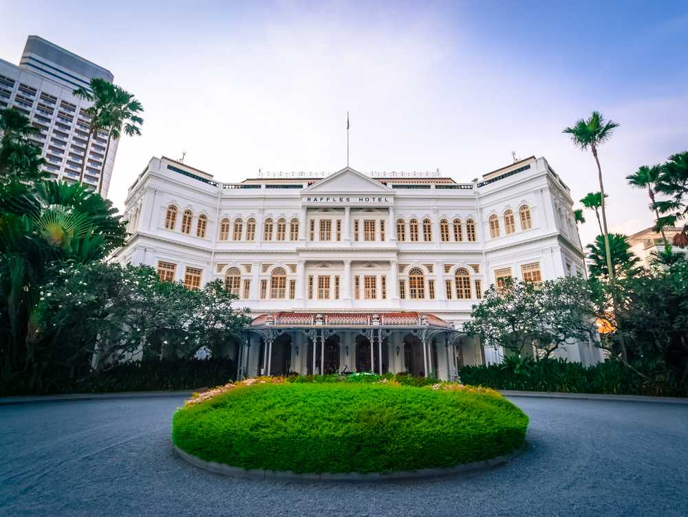 Raffles Hotel in Singapore