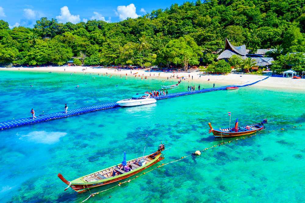 coral island tour timing