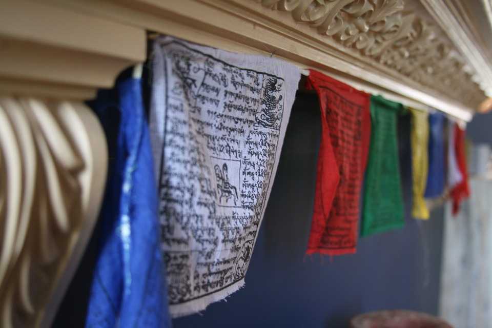 Tibetan Prayer Flags, Shopping in Ladakh