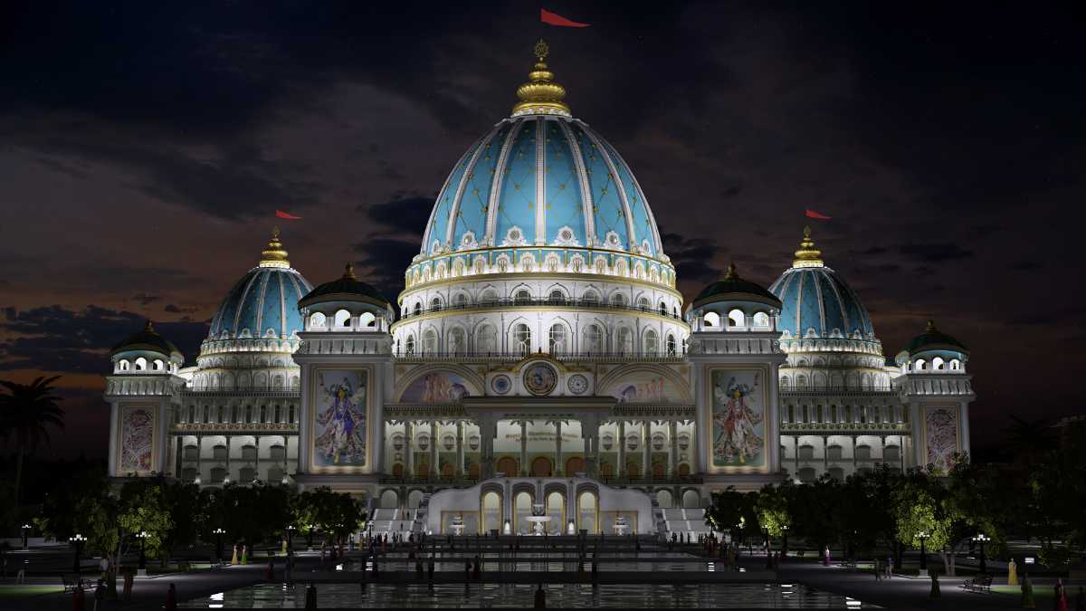 Temple Vedic Planetarium in Mayapur - World's Largest Temple