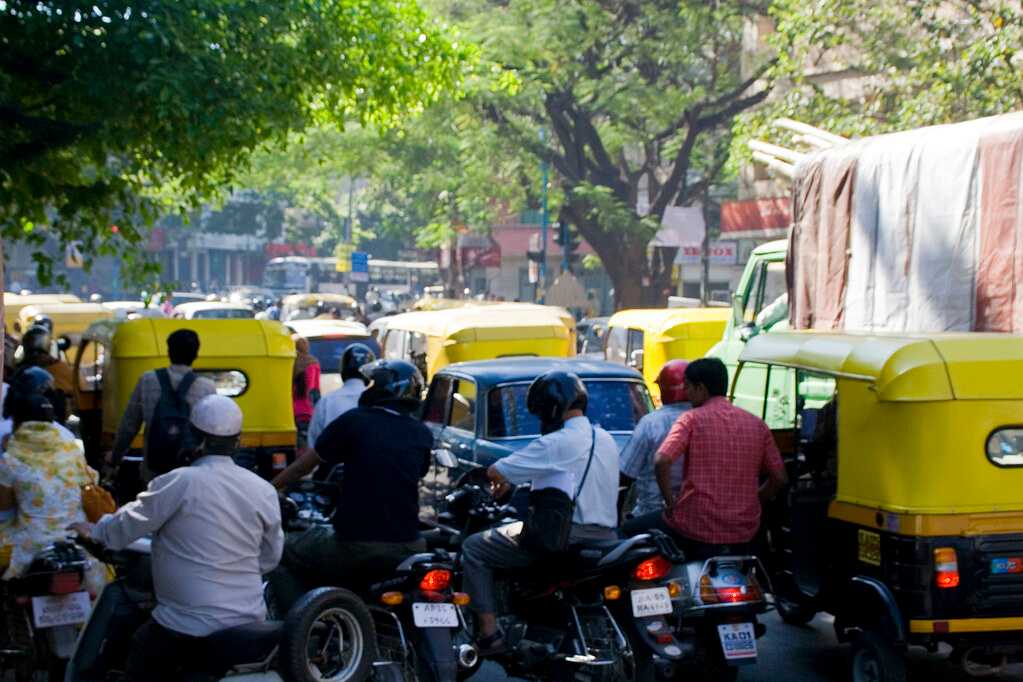 Traffic in Bangalore