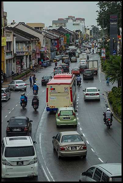 Traffic in Penang