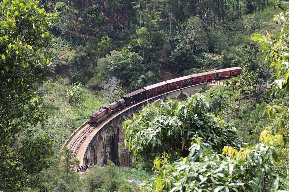 Train from Colombo to Trincomalle