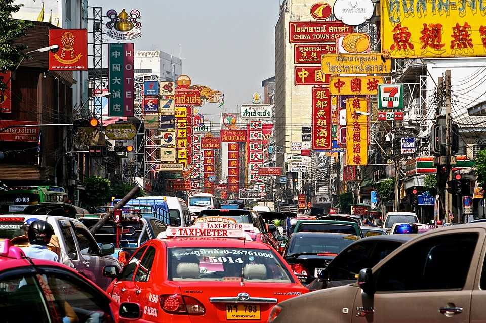 Traffic in Bangkok