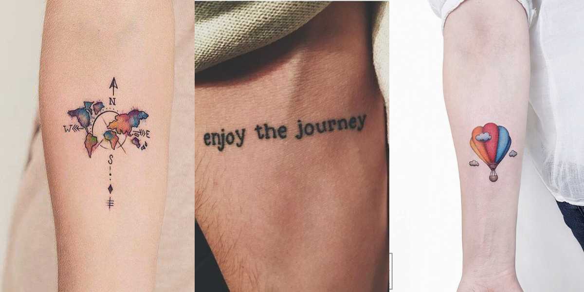 39 Travel Tattoos For Adventurers  Our Mindful Life