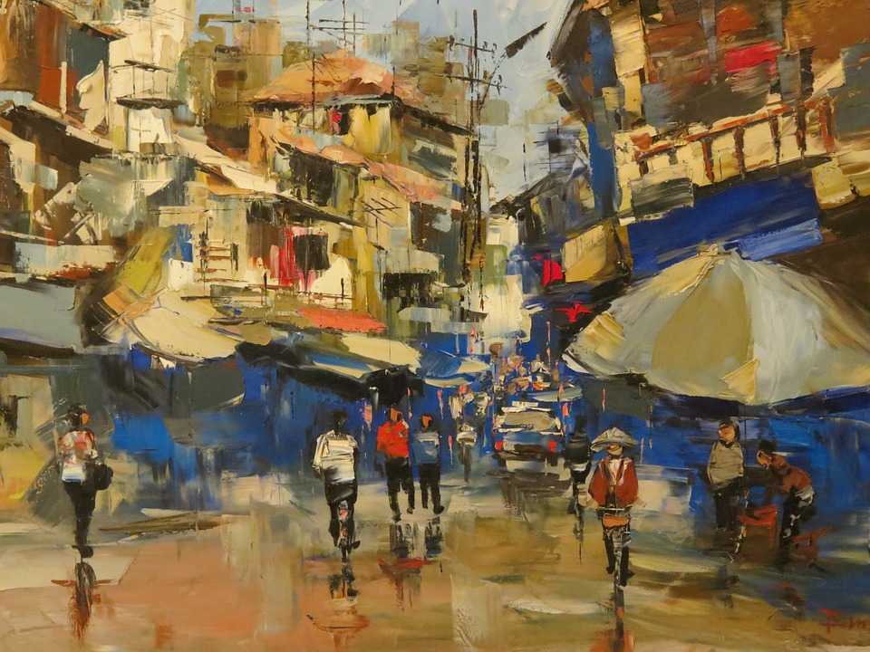 Vietnamese Art, Hanoi Old Quarter