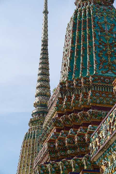 Mosaic Patterns on Wat Pho