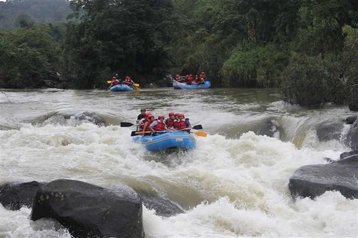 Kondaji. Rafting Near Bangalore