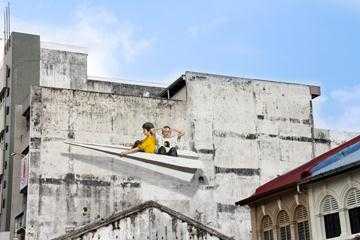 A Paper Plane mural, Art of Oldtown Ipoh