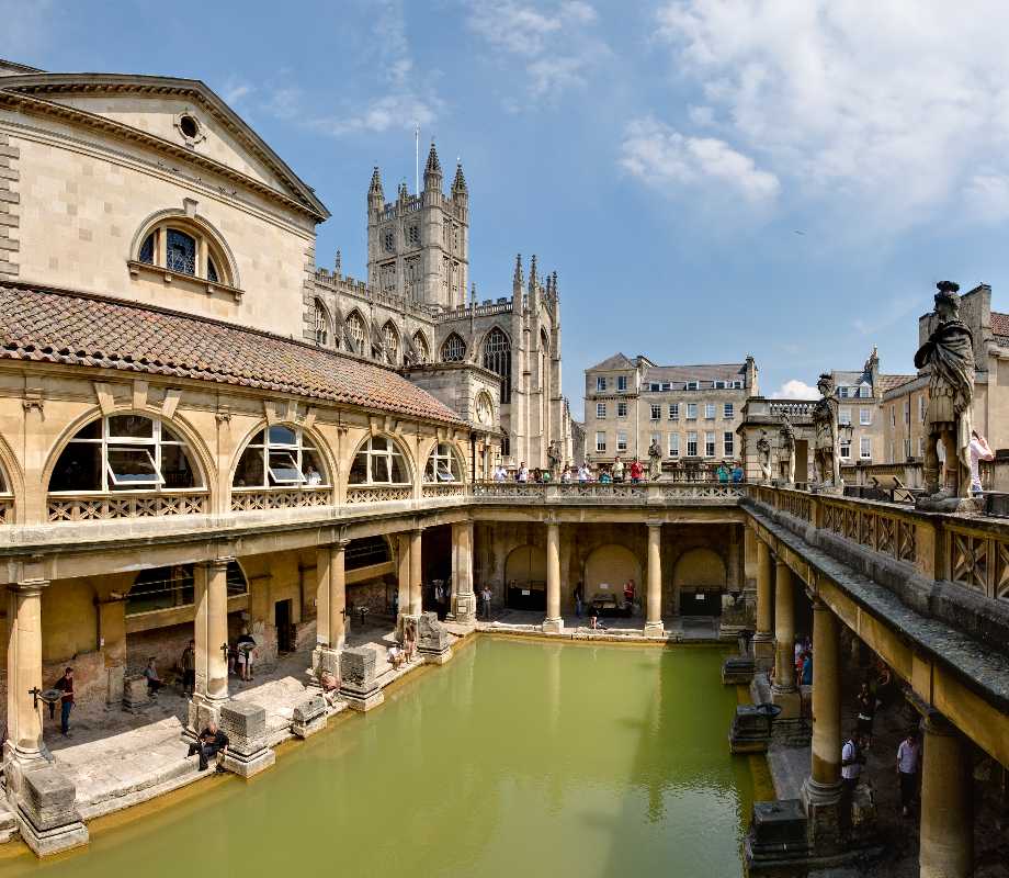 bath roman visit