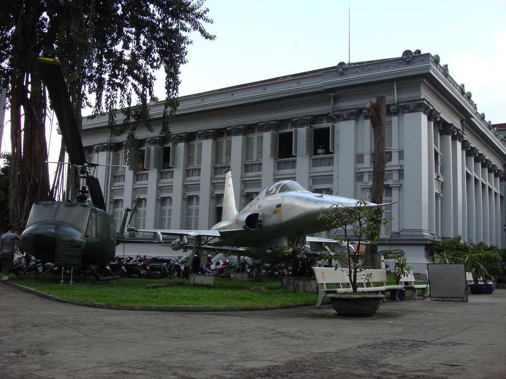 Outdoor Exhibits at Ho Chi Minh City Museum